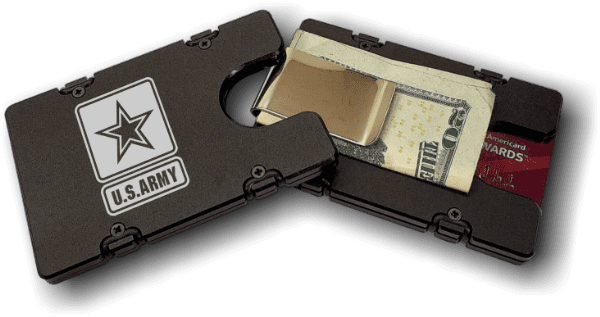 US Army - Anodized Aluminum Credit Card Holder US Army - Anodized Aluminum Credit Card Holder